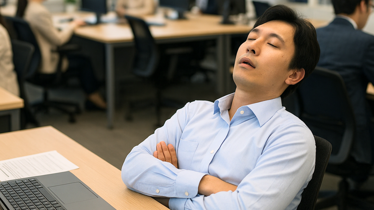 仕事中に居眠りする社員への正しい対処法｜原因別に解説【企業側の労務対応】 – オンライン労働問題相談サイト